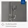 Villeroy & Boch Verve Showers Duschgarnitur mit Stange 3 Strahlarten Chrom TVS10900700061