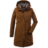 KILLTEC Damen Funktionsparka/Parka mit abzippbarer Kapuze KOW 165 WMN PRK, dark curry, 46,