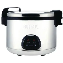 Buffalo extra großer Reiskocher 9L - Silber