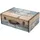 HMF Vintage Koffer aus Holz 44 x 32 x 16 cm 1-tlg. bunt