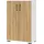 Germania Profiline II Aktenschrank 80 x 40 x 123 cm weiß