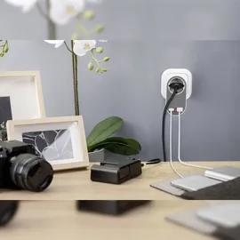 Digitus DA-70617 Adapter 2x USB-A Grau Innenbereich