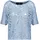 Monari Kurzarmpullover Blau 38
