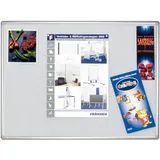 Franken Filztafel Pro 180 x 90 cm grau