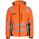 Prevent Softshelljacke, Gr. L orange/schwarz Gr. L