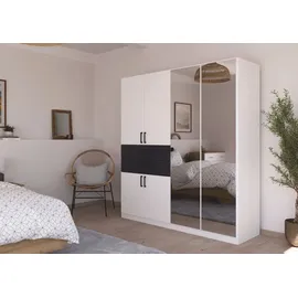 Rauch Drehtürenschrank Maika 181 x 197 x 54 cm Weiß