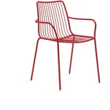 Pedrali Nolita 3656 Stuhl mit Armlehne rot