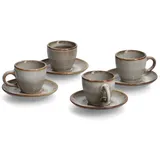 Zeller Espressotasse 0,06 l Beige 8 St.