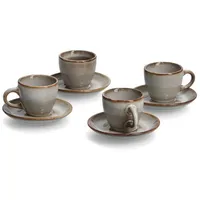 Zeller Espressotasse 0,06 l Beige 8 St.