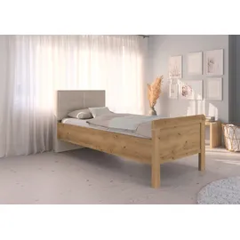 Rauch Einzelbett EVELYN 99 x 214 cm Wildeiche braun