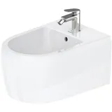 Duravit Collection One Bidet Qatego 38,5x57cm, m HL, ÜL, Hahnloch, we hgl
