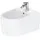 Duravit Collection One Bidet Qatego 38,5x57cm, m HL, ÜL, Hahnloch, we hgl