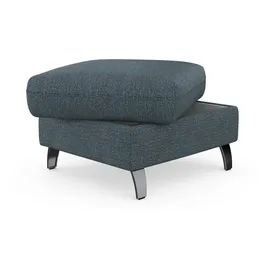sit&more Stauraumhocker Grenoble 66 x 48 x 76 cm Blau/Grau