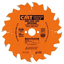 CMT 290.160.12H Handkreissägeblatt 160 x 2,2 x 20 Z=12