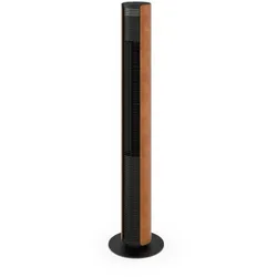 Stadler form Turmventilator Peter Leatherette mit Fernbedienung Schwarz