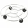 Siena Garden Pflanzenroller Chrom Ø 35 cm