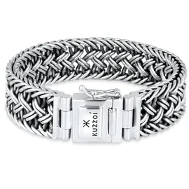 KUZZOI Herren Maskulin Armband Silber 925 21 cm