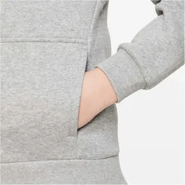 Nike Sportswear Club Fleece Kapuzenjacke Kinder 063 dk grey heather/base grey/white M 137-147 cm