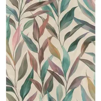 Rasch Textil Rasch Vliestapete Fiesta selbstklebend, Beige/Bunt, Floral, 6