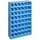 ADB Kleinteilemagazin Metall 85x50x12,5 cm blau 48 Fächer