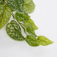 Mica decorations Mica künstlicher Scindapsus grün im Topf 44