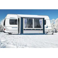 DWT Wohnwagen-Vorzelt Winter-Vorzelt CORTINA II Gr. 3 250 x 200 cm BLAU