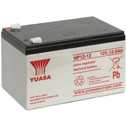 YUASA Blei-Akkumulator NP12-12, 12 V-/12 Ah
