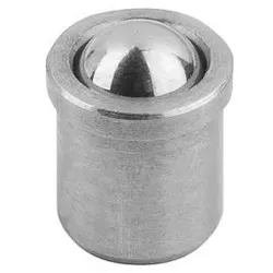Druckstück, 5x6mm, Kugel, ES, ES, gehärt.