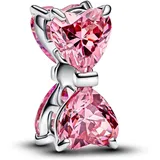 Pandora Rosafarbene Schleife Silber 794253C01