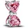 Pandora Rosafarbene Schleife Silber 794253C01