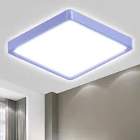 Lqwell LQWELL® Deckenleuchte LED Deckenlampe, IP44 Wasserfest Badlampe Quadrat
