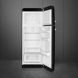 Smeg FAB30RBL6 Retro-Kühl-Gefrierkombination (294 l, 1720 mm hoch, Schwarz)