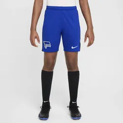 Hertha BSC 2024/25 Stadium Home/Away Nike Dri-FIT Replica-Fußballshorts für ältere Kinder - Blau, XS