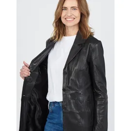 JCC Ledermantel IK14-2 in schwarz | Gr.: 38,