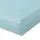 BettwarenShop Spannbettlaken Baumwolle-Jersey-Elasthan 120 x 200 - 130 x 220 cm blau