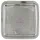 Marrakesch Orient & Mediterran Interior Orientalische Deko Tablett Serviertablett Kerzentablett Nacera Silber eckig 27cm