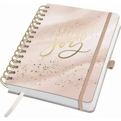 Sigel Tagesplaner Jolie (EN) undatiert Glittery Joy ca. A5 240 Seiten 120g