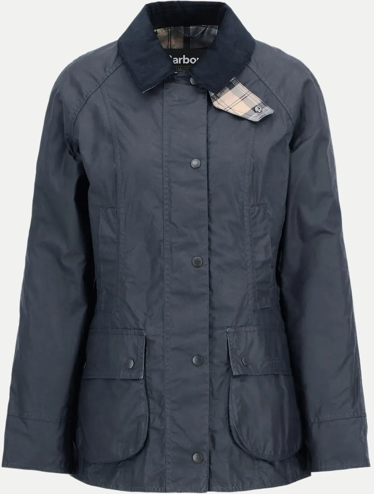 Wachsjacke Beadnell Blau 38