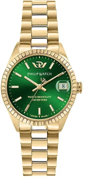 Philip Watch Damenuhr Caribe Urban R8253597591 - gold