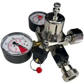 BieTal Hauptdruckminderer CO2 Druckminderer Druckregler 1-leitig 3 bar