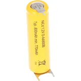 AccuCell Flat Top NiCd Akku AA 780 mAh 3 St.