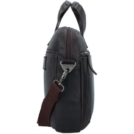 The Chesterfield Brand Wax Pull Up Aktentasche Leder 40 cm Laptopfach braun