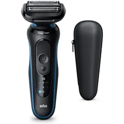 BRAUN 52-B1000S Rasierer Series 5 Blau (EasyClean-System)