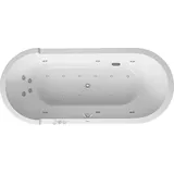 Duravit Whirlpool Oval Starck 1800x800mm freistehend Combisystem P