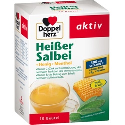 Doppelherz aktiv Heißer Salbei + Honig + Menthol