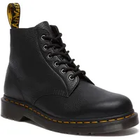 Dr. Martens 101 ungebundene Leder-Stiefeletten, modisch, schwarz, 38 EU - 38 EU
