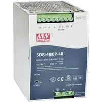 MeanWell MeanWell, Systemstromversorgung, Netzteil für DIN-Schiene, 94%, 24V, 20A,