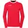 langarm Trikot Herren rot/weiß S