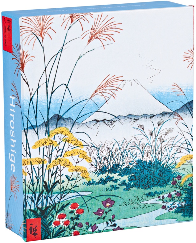 Hiroshige - Seasons, Grusskartenbox