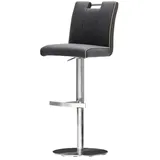 Höffner Barhocker ¦ schwarz ¦ Maße (cm): B: 42 H: 87 T: 51.0